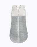 Sweet Dreamers Sleeping Swaddle Bag Grey & White Stripe Size 0-3 months 2.5 tog
