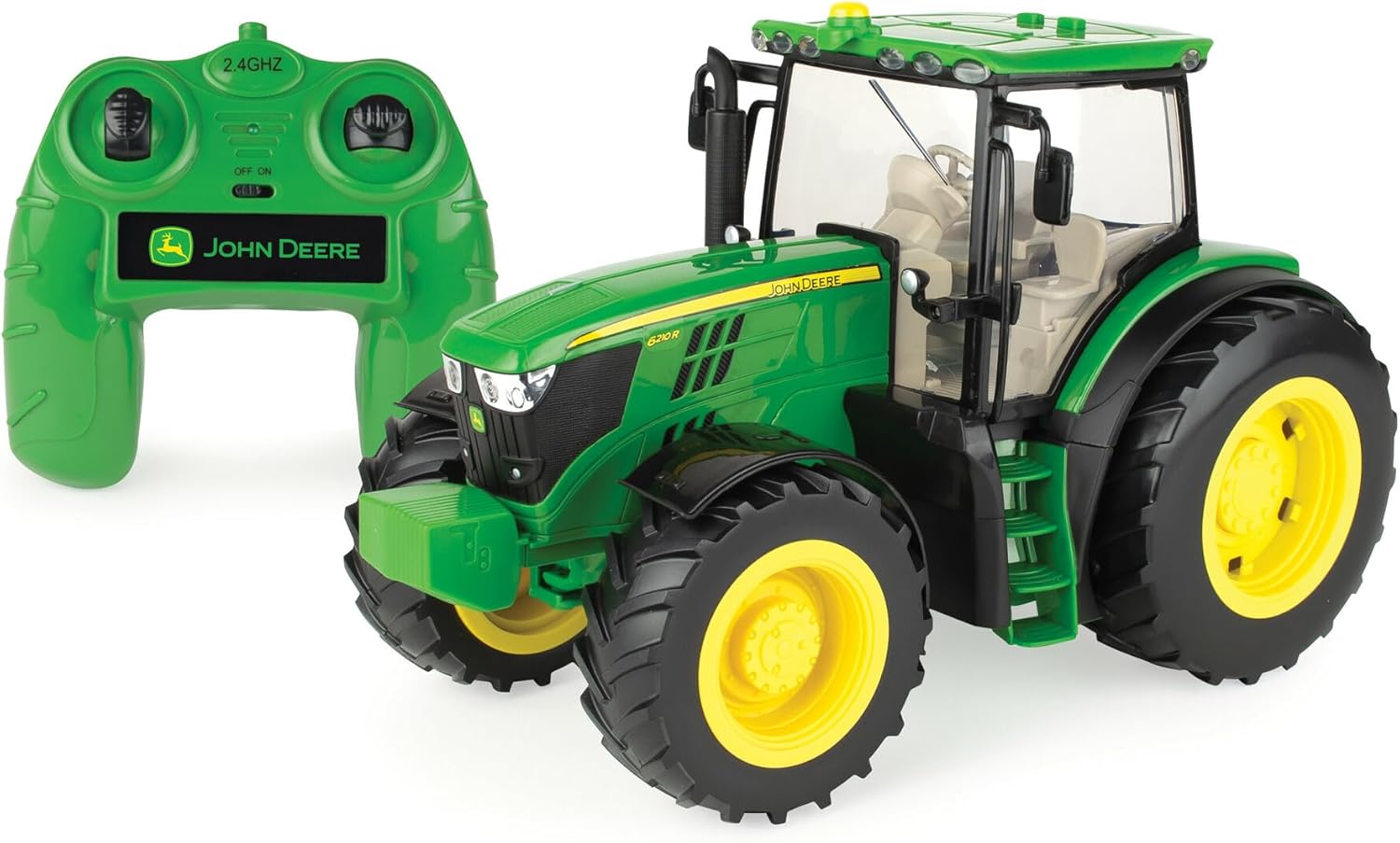 BRITAINS 47486 BIG FARM RADIO CONTROLLED JOHN DEERE 6210R TRACTOR