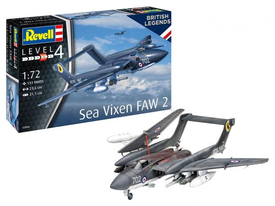 REVELL 03866 SEA VIXEN FAW 2 KIT 1:72 SCALE