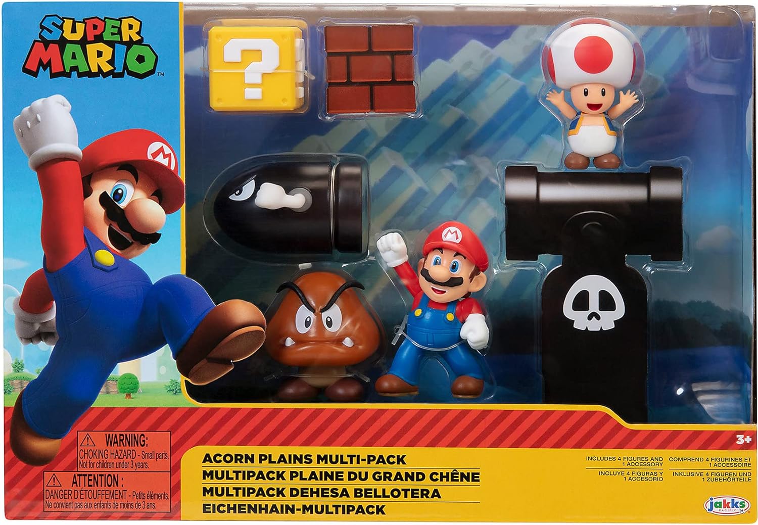 SUPER MARIO 64510 ACORN PLAINS DIORAMA MULTI PACK