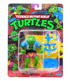 TEENAGE MUTANT NINJA TURTLES 81005 RETRO GENGHIS FROG WITH TONGUE GUN WEAPON