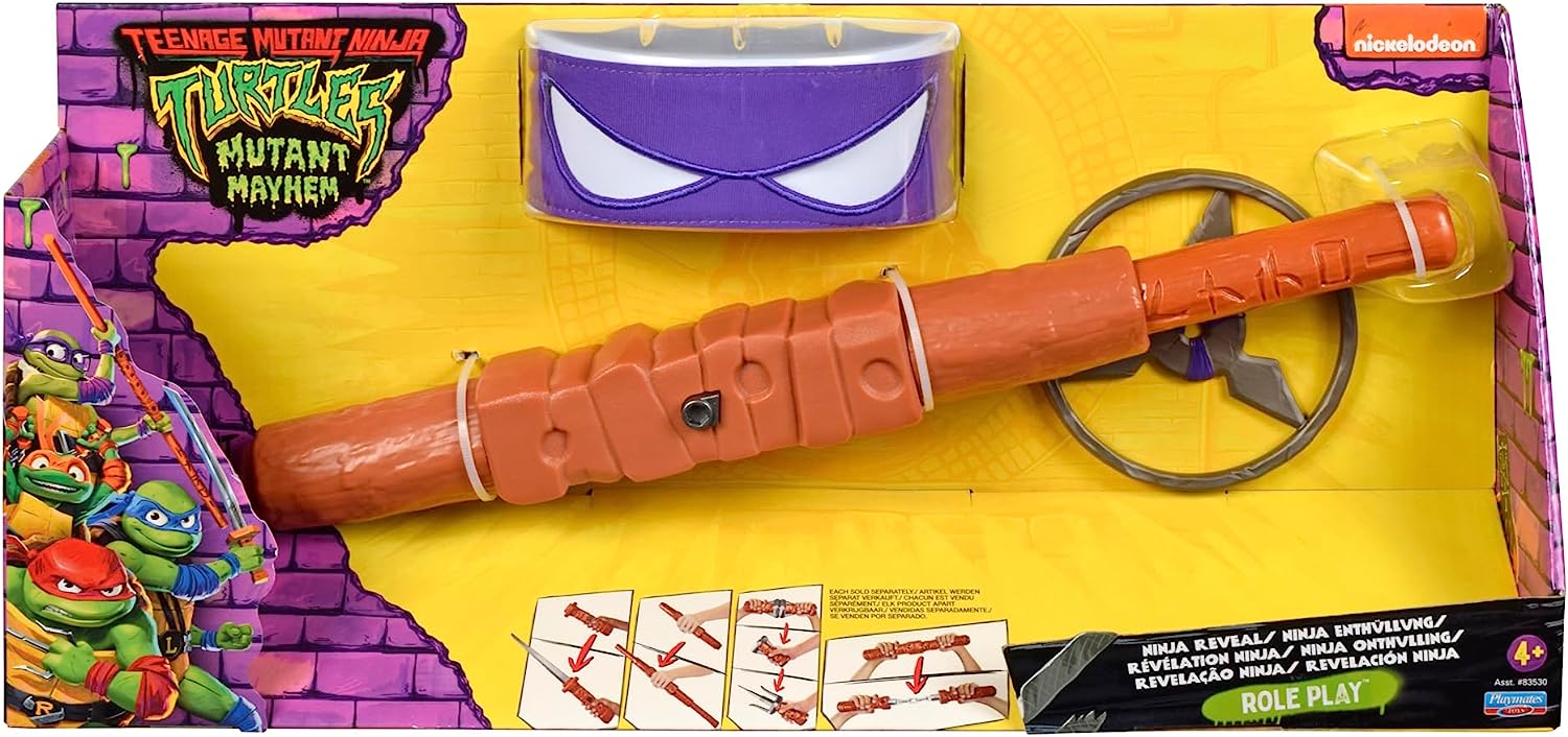 TEENAGE MUTANT NINJA TURTLES 83532 DONATELLO NINJA REVEAL ROLE PLAY SET