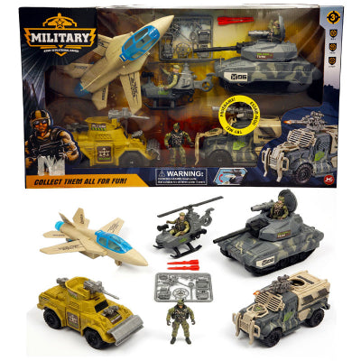 TOYMASTER 06098 MILITARY VEHICLE SET