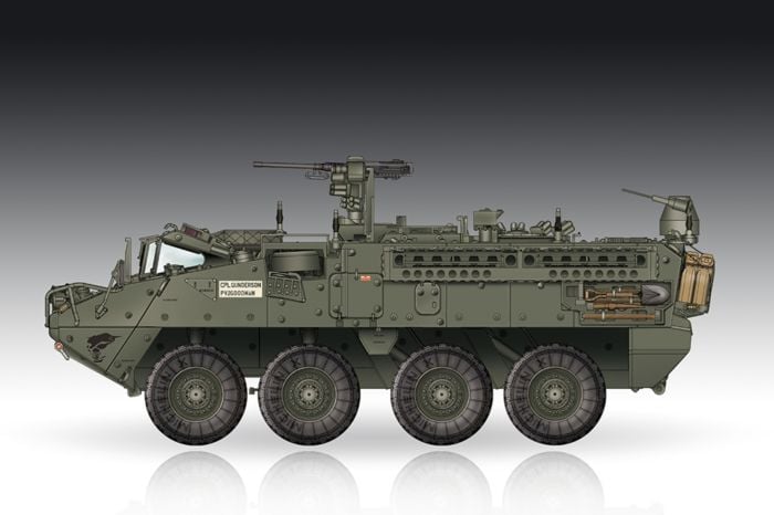 TRUMPETER 07423 M1130 Stryker Command Vehicle 1/72nd scale