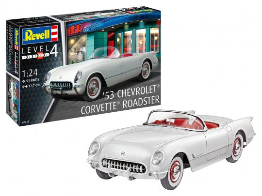 REVELL 67718 Model Set 1953 Chevrolet® Corvette® Roadster 1:24 SCALE
