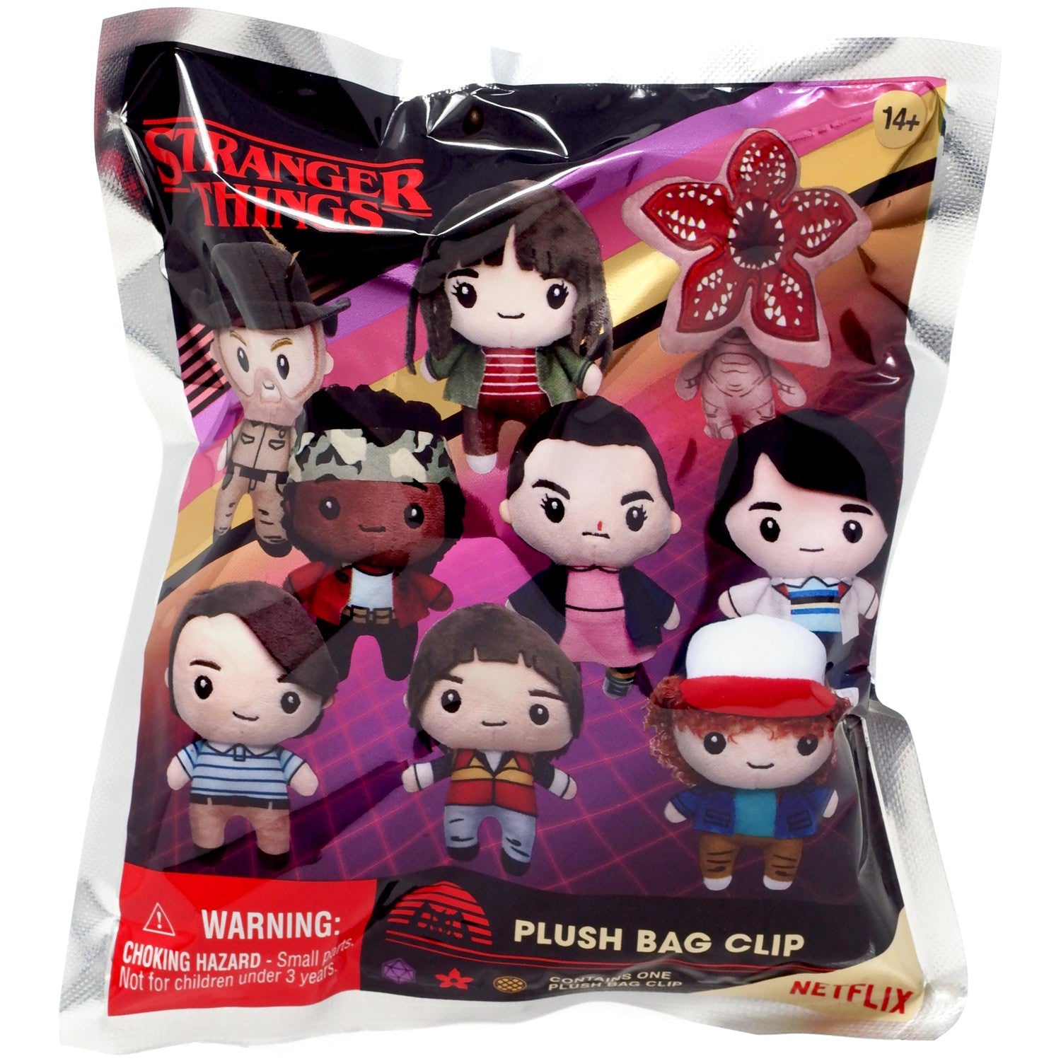 STRANGER THINGS 32555 PLUSH BAG CLIP BLIND BAG (ONE SUPPLIED)