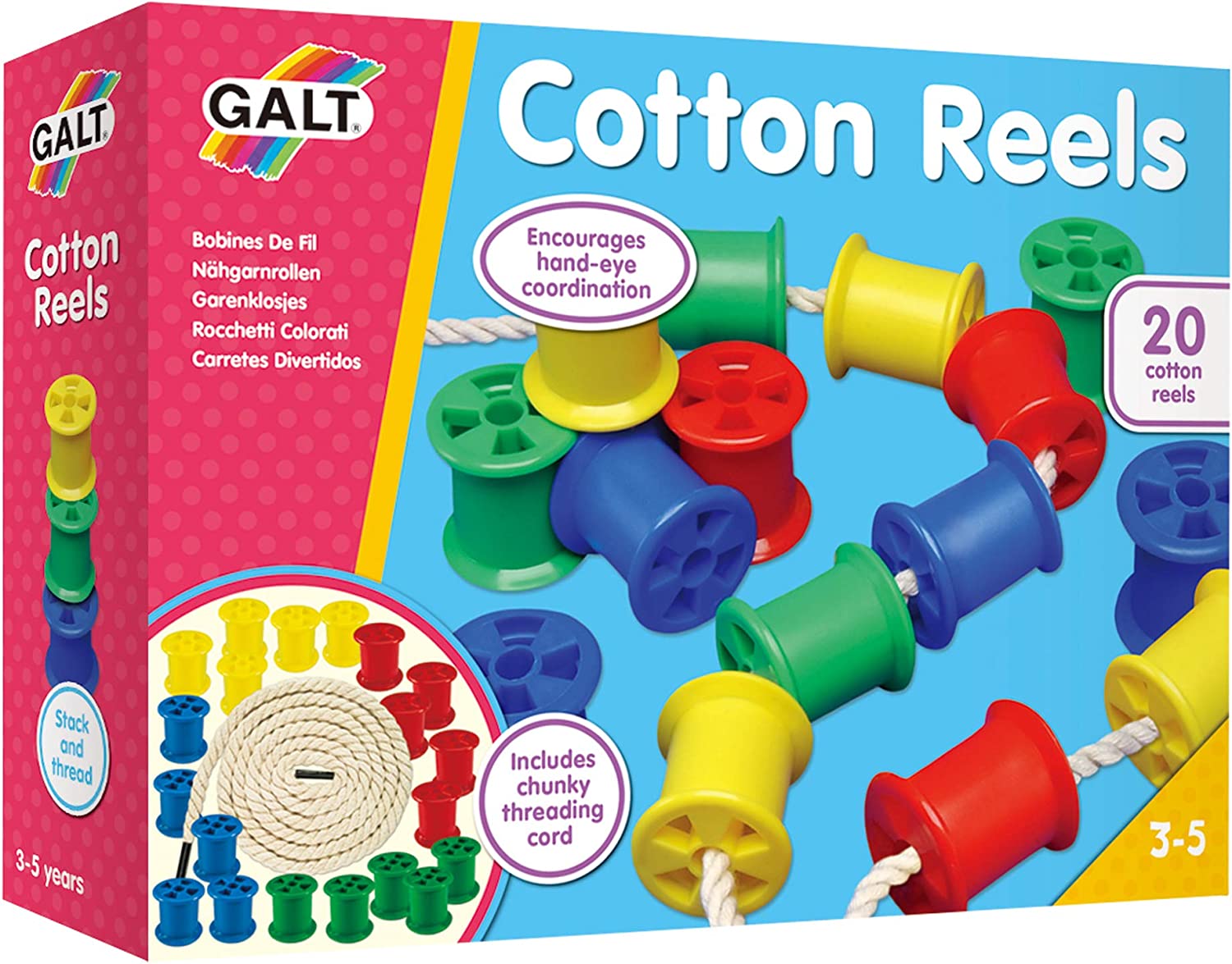 GALT 1003235 COTTON REELS THREADING