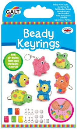 GALT 1004957 BEADY KEYRINGS CRAFT KIT