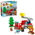 LEGO 10473 DUPLO FIRE ENGINE WITH HOSE AND FIREFIGHTER