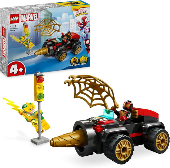 LEGO 10792 MARVEL SPIDEY SPIDER-MAN DRILL SPINNER VEHICLE