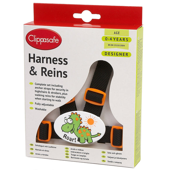 Clippasafe Harness & Reins - Dino