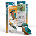 EUGY D5093 KINGFISHER 3D CARDBOARD MODEL KIT