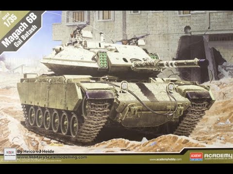 ACADEMY 13281 ISRAELI ARMY MAGACH 6B GAL BATASH 1/35 SCALE