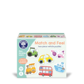 ORCHARD TOYS 140 MATCH AND FEEL VEHICLE TWO PIECE PUZZLES