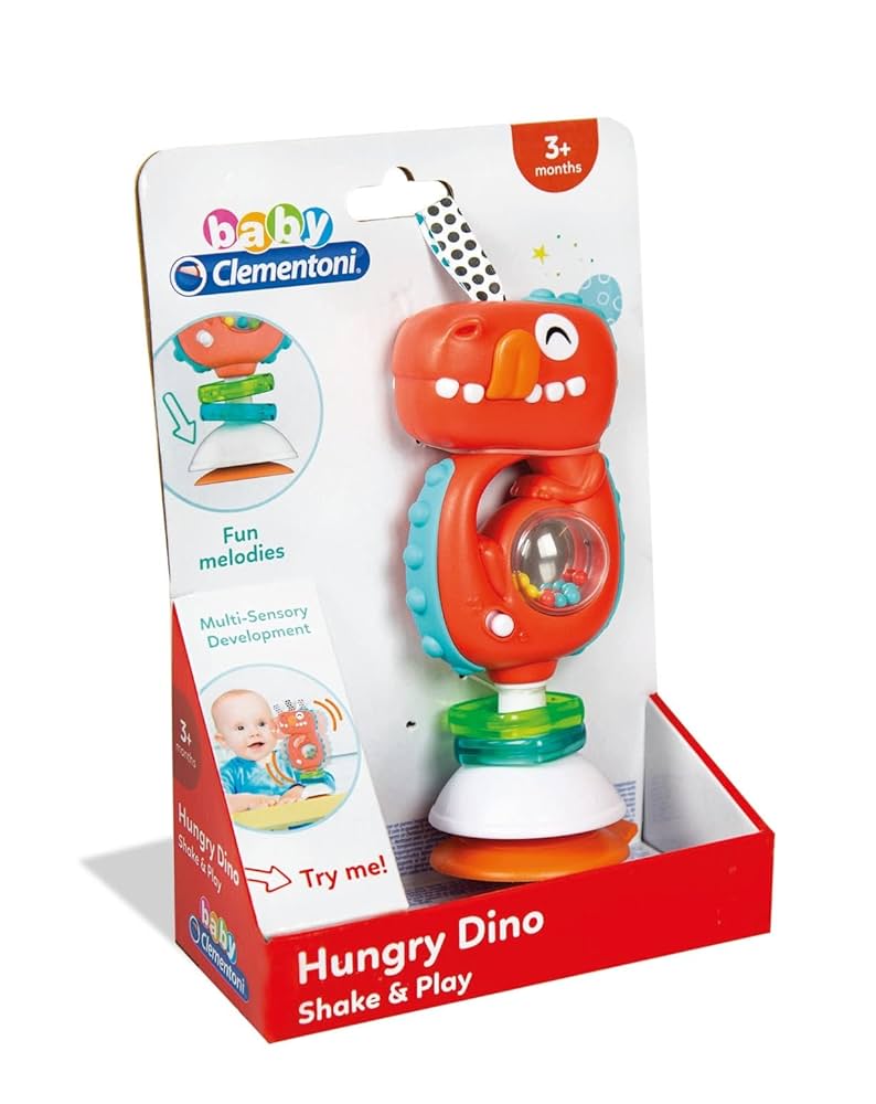 CLEMENTONI 17330 INTERACTIVE DINO RATTLE