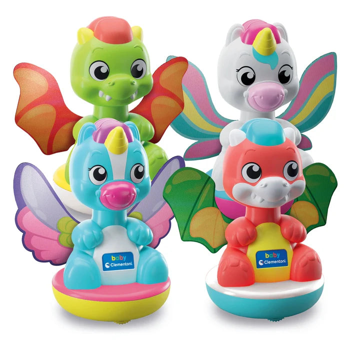 CLEMENTONI 17498 SPIN N DREAM UNICORN OR DRAGON (ASST DESIGNS ONE SUPPLIED)