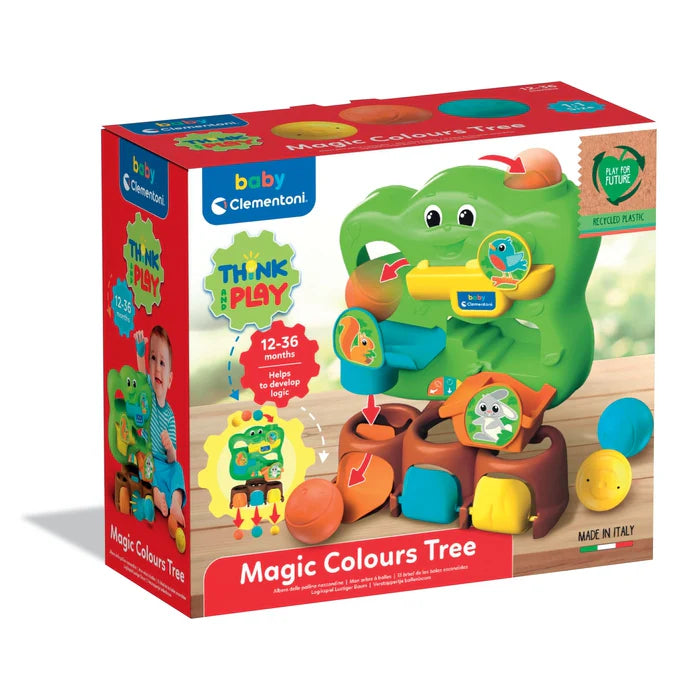 CLEMENTONI 17511 MAGIC COLOURS TREE BALL SORTER