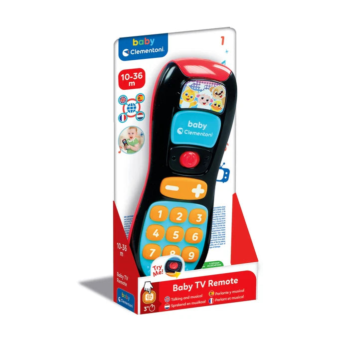 CLEMENTONI 17517 TOY TV  REMOTE CONTROL