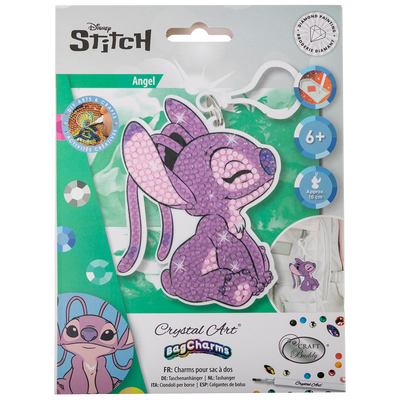 CRAFT BUDDY CABC-DNY001 BAG CHARMS ANGEL STITCH