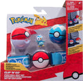 POKEMON PKW3159 CLIP N GO POKE BALL BELT SET