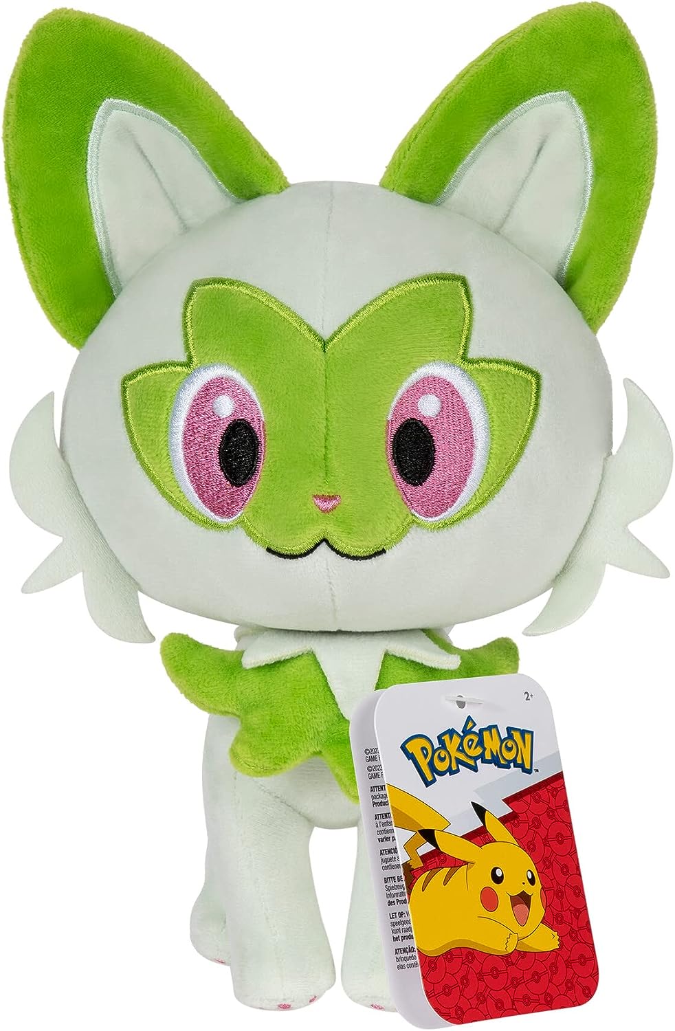 POKEMON 49484 SPRIGATITO 8 INCH PLUSH SOFT TOY