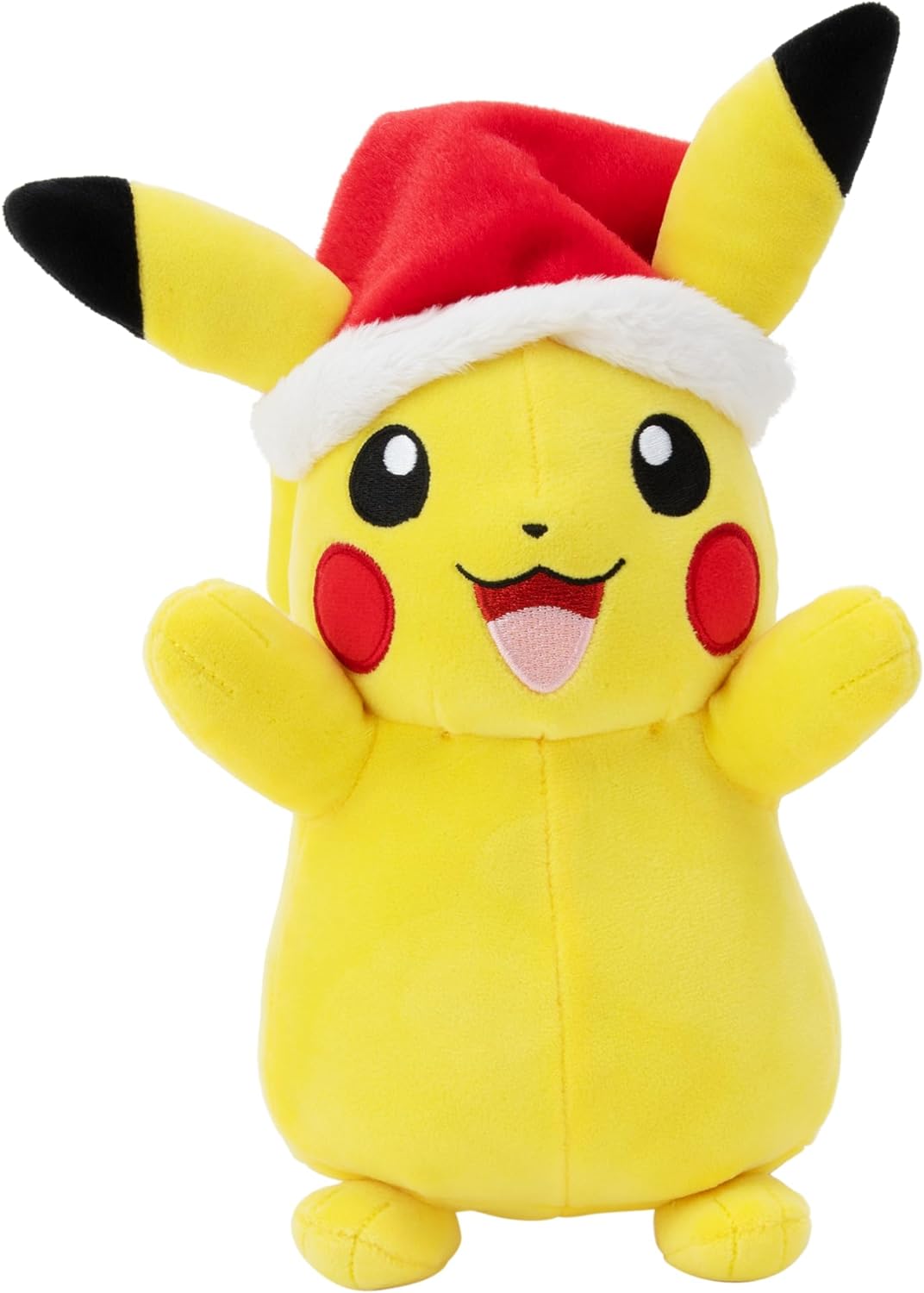 POKEMON PKW3376 PIKACHU WITH SANTA HAT 8 INCH SEASONAL PLUSH