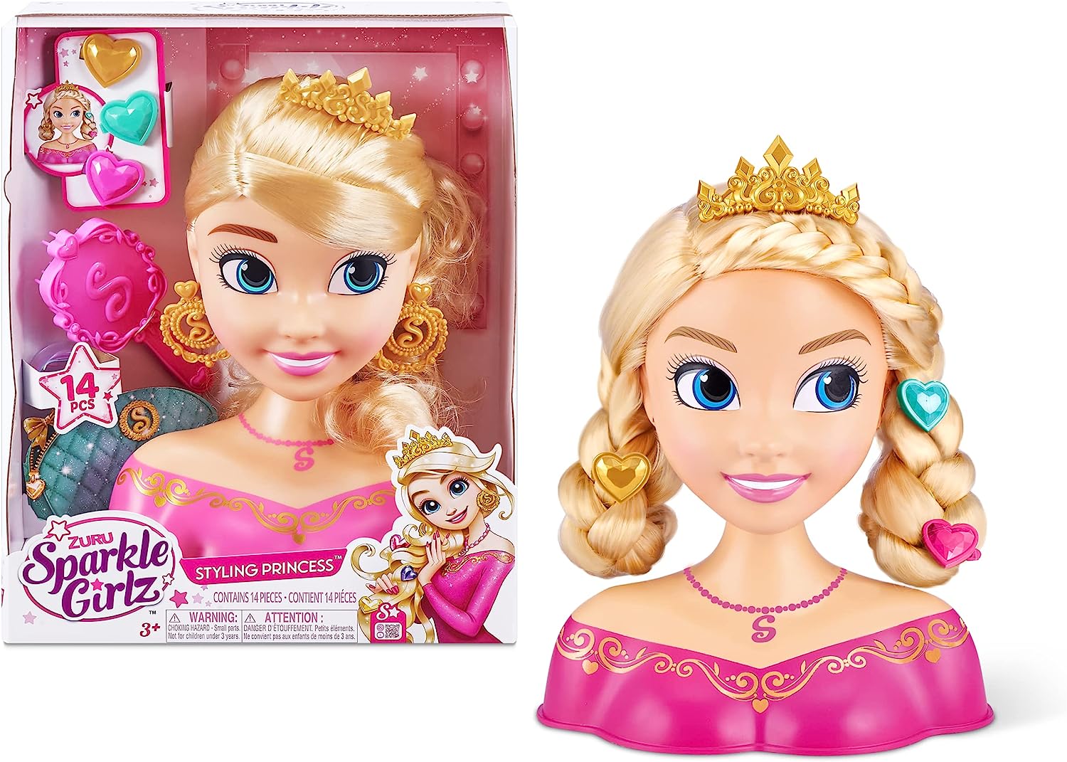 SPARKLE GIRLZ 10097 STYLING PRINCESS HEAD