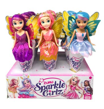 SPARKLE GIRLZ 10006 FAIRY DOLL IN CONE (one doll supplied)