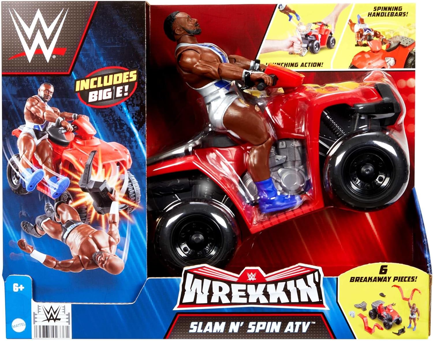 WWE HDM06 WREKKIN SLAM 'N SPIN ATV