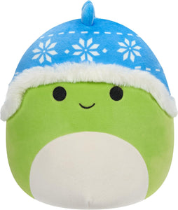 SQUISHMALLOW 601 7.5" DANNY THE DINO CHRISTMAS COLLECTION PLUSH