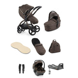 Egg 3 Travel System Bundle in Chocolate Velvet