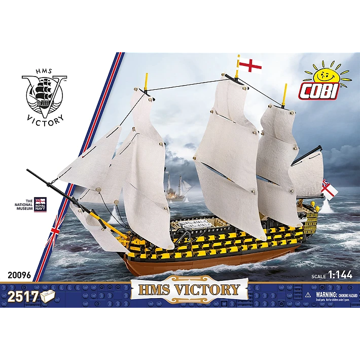 COBI 20096 HMS VICTORY SHIP 1/450TH SCALE