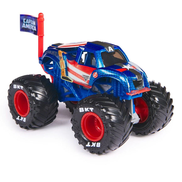 MONSTER JAM 20146856 MARVEL CAPTAIN AMERICA 1:64TH SCALE