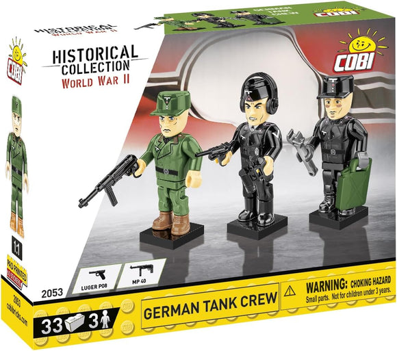 COBI 2053 GERMAN TANK CREW FIGURES