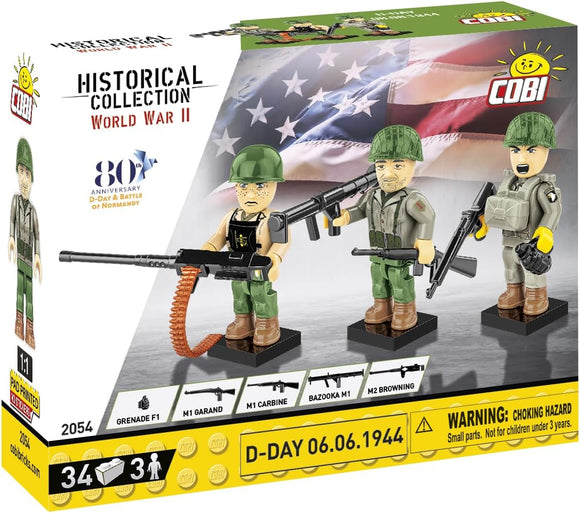 COBI 2054 D-DAY 06.06.1944 TROOP FIGURES