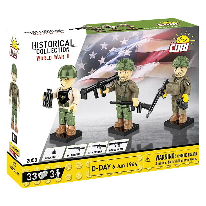 COBI 2058  D-DAY 6TH JUNE 1944 FIGURES