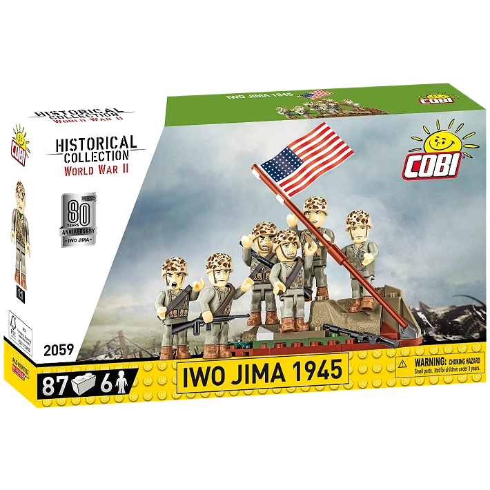 COBI 2059 RAISING THE FLAG IWO JIMA FIGURES