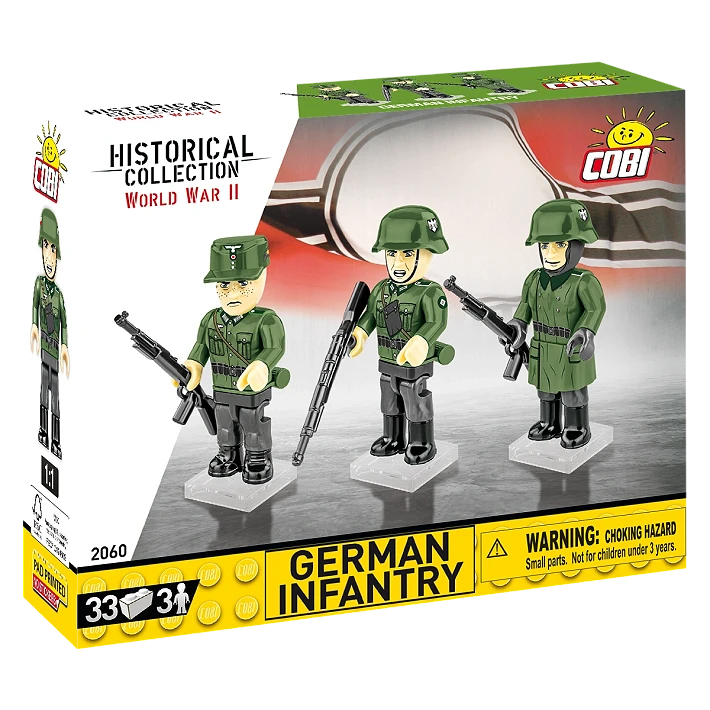 COBI 2060 GERMAN INFANTRY FIGURES