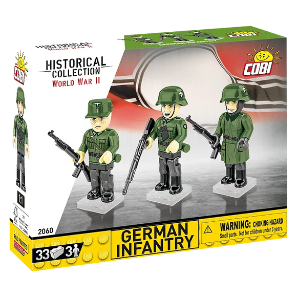COBI 2060 GERMAN INFANTRY FIGURES