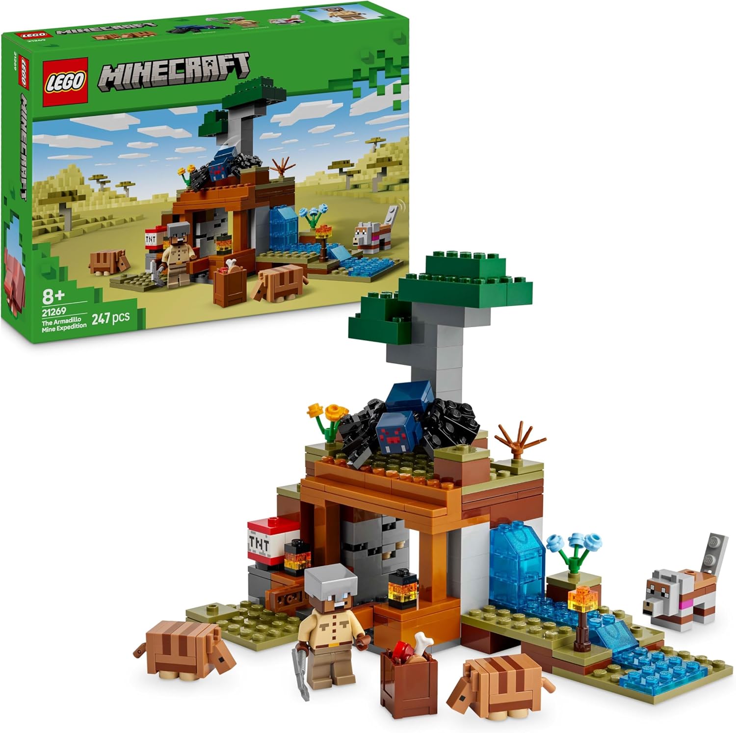 LEGO 21269 MINECRAFT THE ARMADILLO MINE EXPEDITION