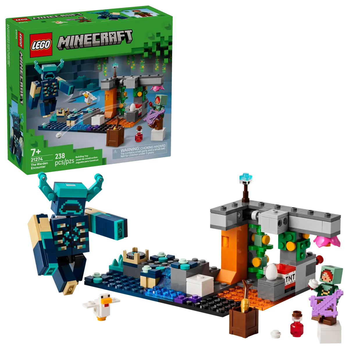 LEGO 21274 MINECRAFT THE WARDEN ENCOUNTER