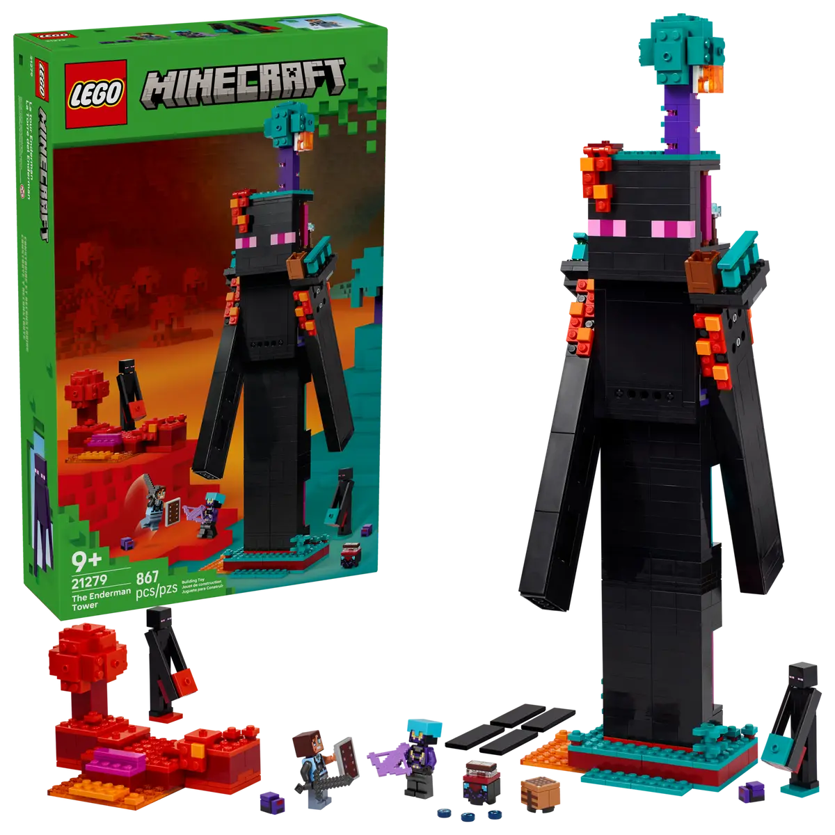 LEGO 21279 MINECRAFT THE ENDERMAN TOWER
