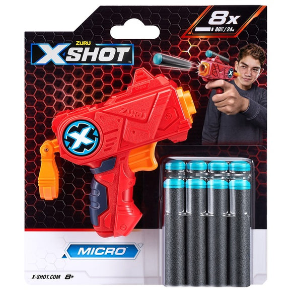 X SHOT 3613 EXCEL MICRO BLASTER INC 8 DARTS