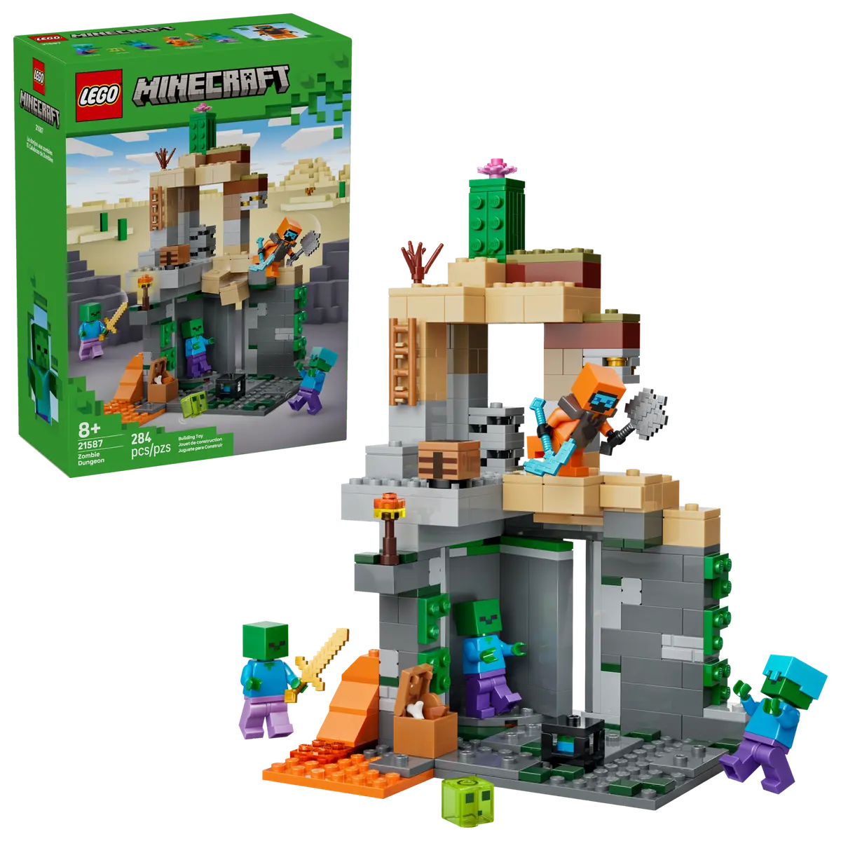 LEGO 21587 MINECRAFT ZOMBIE DUNGEON