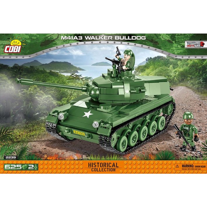 COBI 2239 M41A3 WALKER BULLDOG TANK