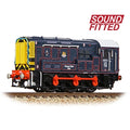 GRAHAM FARISH 371-015ESF Class 08 08833 'Liverpool Street Pilot' BR/GER Lined Blue (Early Em.)  N GAUGE