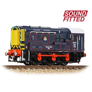 GRAHAM FARISH 371-015ESF Class 08 08833 'Liverpool Street Pilot' BR/GER Lined Blue (Early Em.)  N GAUGE