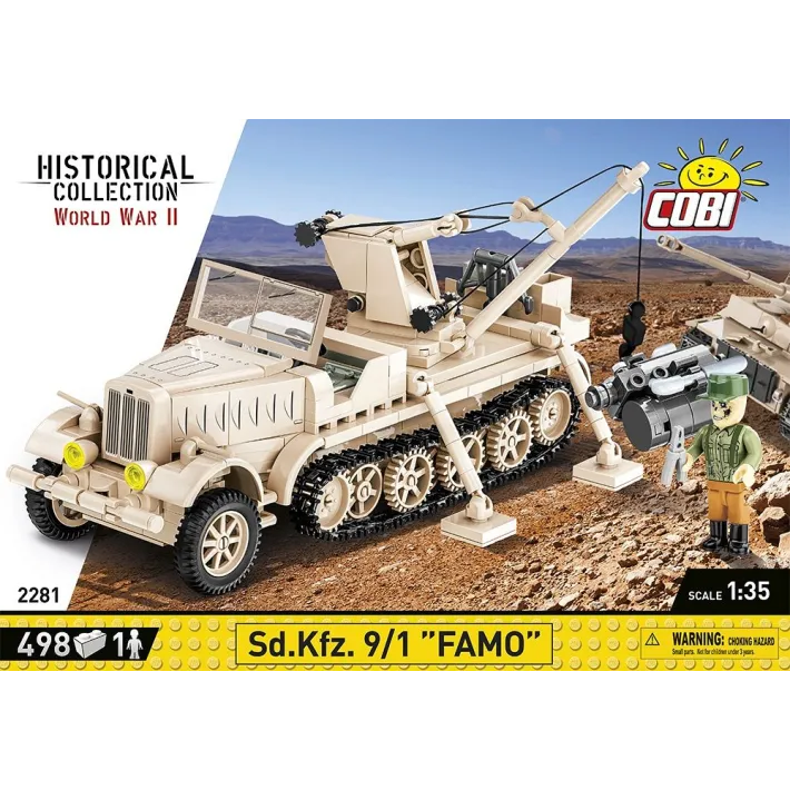 COBI 2281 SD.KFZ 9/1 FAMO 1/35TH SCALE