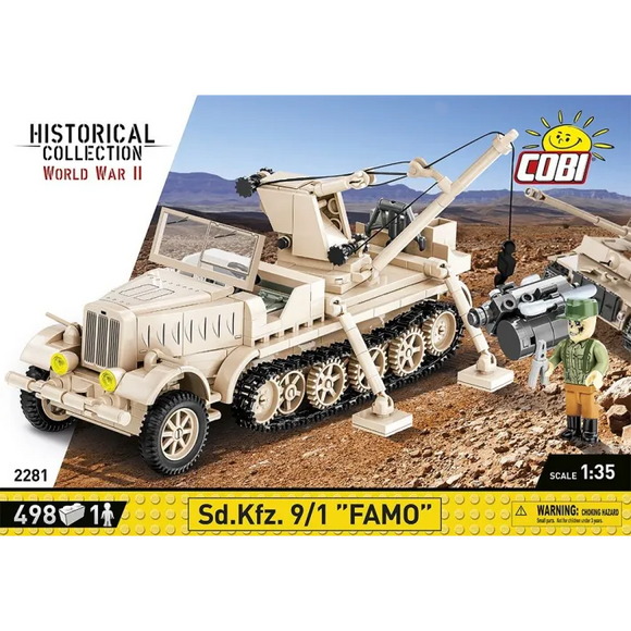 COBI 2281 SD.KFZ 9/1 FAMO 1/35TH SCALE