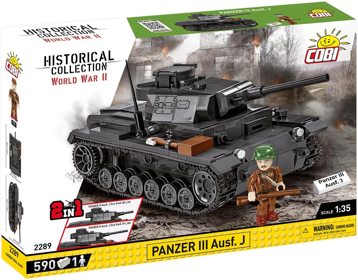 COBI 2289 PANZER III AUSF. J